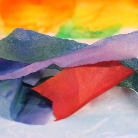 少儿美术课程：绚丽的彩虹(图3)